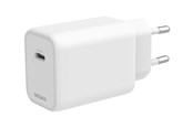 Handys - Adapter und Ladegeräte - Deltaco USB-C GaN Wall Charger 67W | 1x USB-C | Samsung SFC 45W | PPS + PD | White - USBC-GAN05
