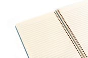 Blöcke, Formulare und Notizbücher - KOZO Notebook A4 Premium Steel Blue - 320132