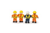 Puppen & Zubehör - Tidlo Wooden Dollhouse Dolls Construction Workers - T0241