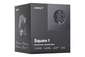 Schaltereinheiten - AVOLT Square 1 with 30W Dual USBC & Magnetic base 1.8m Stockholm Black - SQ1-EUFC20-18SB