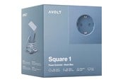 Schaltereinheiten - AVOLT Square 1 with 30W Dual USBC & Magnetic base 1.8m Shark Blue - SQ1-EUFC20-18SHB