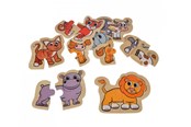 Baby Spielzeug - Eichhorn Wooden Animal Puzzle 16 pcs. - 100005206