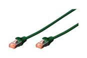 Netzwerk - Kabel - DIGITUS Professional patch cable - 10 m - green - Grün - 10m - DK-1644-100/G