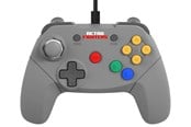 Gaming Zubehör - Retro Fighters Brawler64 Wired - Grey - Wired Controller - Nintendo 64 - 649906085713