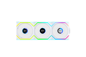 Gehäuselüfter - Lian Li UNI FAN SL Wireless LCD Reverse 3 pack White - Gehäuselüfter - 120mm - Weiß mit RGB-Beleuchtung - 29 dBA - G99.12RSLLCD1W3W.00