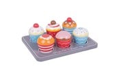 Holzspielzeug - Bigjigs Wooden Muffin Set - BJ465