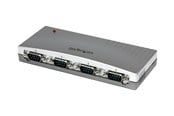 Netzwerkadapter (Netzkarte, Druckserver, u.s.w.) - StarTech.com 4 Port USB to Serial RS232 Adapter - DB9M - RS232 Extension - Serial to USB (ICUSB2324) - serial adapter - USB - RS-232 x 4 - ICUSB2324