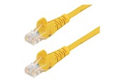 Netzwerk - Kabel - StarTech.com 0.5m Yellow Cat5e / Cat 5 Snagless Ethernet Patch Cable 0.5 m - patch cable - 50 cm - yellow - Gelb - 0.5m - 45PAT50CMYL