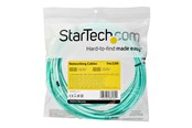 Netzwerk - Kabel - StarTech.com 7 m OM4 LC to LC Multimode Duplex Fiber Optic Patch Cable - Aqua - 50/125 - Fiber Optic Cable - 40/100Gb - LSZH (450FBLCLC7) - patch cable - 7 m - aqua - Blau - 7m - 450FBLCLC7