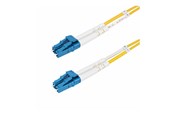Netzwerk - Kabel - StarTech.com 25m (82ft) LC to LC (UPC) OS2 Single Mode Duplex Fiber Optic Cable - patch cable - 25 m - yellow - Gelb - 25m - SMDOS2LCLC25M