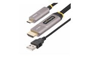Display Kabel - StarTech.com 50ft (15.2m) USB-C to HDMI 2.0 Active Optical Cable 4K 60Hz - HDMI cable - 15.2 m - 146B-USBC-HDMI4K-AOC
