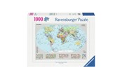 Puzzle - Ravensburger Jigsaw puzzle Political World Map 1000 pcs. - 120000655