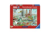 Puzzle - Ravensburger Jigsaw puzzle Fleroux Rotterdam 1000 pcs. - 120001034