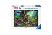 Puzzle - Ravensburger Jigsaw Puzzle Family Wolf In The Forest 1000pcs. - 120004776
