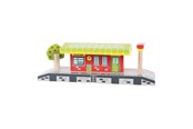 Holzspielzeug - Bigjigs Wooden Rails - Village Station - BJT190