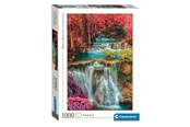 Puzzle - Clementoni Jigsaw Puzzle Colorful Thai Falls 1000pcs. - 39821