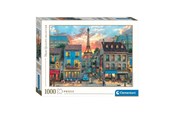 Puzzle - Clementoni Jigsaw Puzzle Streets of Paris 1000pcs - 39820