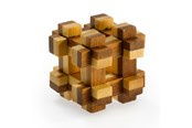 Puzzle - Eureka 3D Bamboo Brain Puzzle Prison House 3D Puzzle - 52473123
