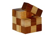 Puzzle - Eureka 3D Bamboo Brain Puzzle Snake Cubes 3D Puzzle - 52473128