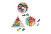 Puzzle - Goki Wooden Brainteaser Puzzle per piece Holz - 57359