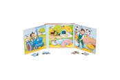 Puzzle - Goki Magnetic Jigsaw Puzzle Book Farm 40 pcs. - 57384