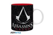Merchandise - ABYstyle - ASSASSIN'S CREED Mug Crest black & red - Becher - ABYMUGA204