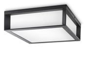 Lampen - Philips Skies wall lantern anthracite 2x42W 230V - 915002147303