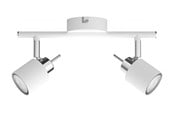 Lampen - Philips Meranti 2-spot track white - 929003253601