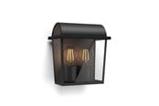 Lampen - Philips Harvest outdoor wall lamp, black - 915005308901