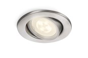 Lampen - Philips Fresco spot LED inox 1x2W 230V - Recessed spot - 915004402901