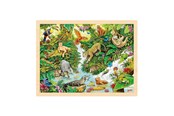 Puzzle - Goki Wooden Jigsaw Puzzle In the Jungle 96pcs. Holz - 57329