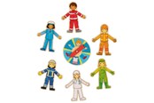 Puzzle - Goki Wooden Puzzle Game Professions 38 pcs. Holz - 56784