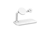 Handys - Adapter und Ladegeräte - Mobile Origin 3in1 Wireless Magnetic Charger MO1 - white - FRL-WCH-31-WHT