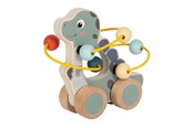 Baby Spielzeug - Small Foot - Wooden Push Figure Motor Skills Spiral Dino - 12615