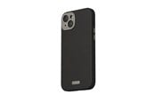 Handys - Cover & Cases - Moshi Napa for iPhone 15 Plus - Midnight Black - 99MO231102