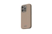Handys - Cover & Cases - Moshi Napa for iPhone 15 Pro - Woodsmoke Brown - 99MO231107