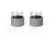 Einrichtung - Tenderflame Breeze 10 2-Pack Grey Ceramic - TF-600057