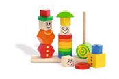 Baby Spielzeug - Eichhorn Wooden Stacking Puzzle Figures - 100073422