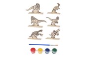 Kreativ-Spiele - Artist & Co Dino Paint Set Wood 6 pcs. - 110680190
