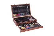 Kreativ-Spiele - Artist & Co Painting and Drawing Set in Wooden Case 112 pcs. - 114200020