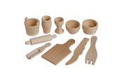 Rollenspiele - Creativ Company Wooden Kitchenware 50 pcs. - 56470