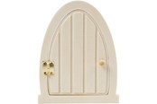 Bausets - Creativ Company Wooden Miniature Door with Hinges 13x10cm - 56527
