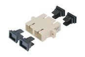 Netzwerk - Kabel - DIGITUS network coupler - grey - Grau - DN-96004-1