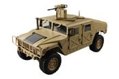 Ferngesteuert - Amewi 4x4 US Military Truck Humvee 1:10 RTR Desert Sand - 22418