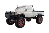 Ferngesteuert - Amewi AMX Rock RCX10B Scale Crawler Pick-Up 1:10 RTR White - 22432