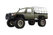 Ferngesteuert - Amewi AMX Rock RCX10PS Scale Crawler Pick-Up RTR Military Green - 22461