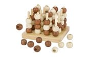 Brettspiele - Goki Wooden Tic Tac Toe 3D - HS058