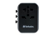 Handys - Adapter und Ladegeräte - Verbatim UTA-03 power adapter - 24 pin USB-C USB - 30 Watt - 49545