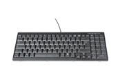 Tastaturen - DIGITUS DS-72000FR - keyboard - French - black Input Device - Tastatur - Französisch - Schwarz - DS-72000FR