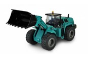 Ferngesteuert - Amewi Wheel loader G485E SE 1:14 part-metal RTR Teal - 22538